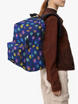 Rugzak 1 Compartiment Met 16" Laptopvak Eastpak Blauw authentic EK0A5BIK-vue-porte